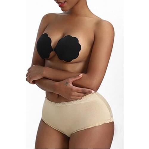 Sexy Women Nipples Stickers Invisible Push Up Bra Self-Adhesive Silicone Bust Front Closure Sticky Bra Backless Strapless