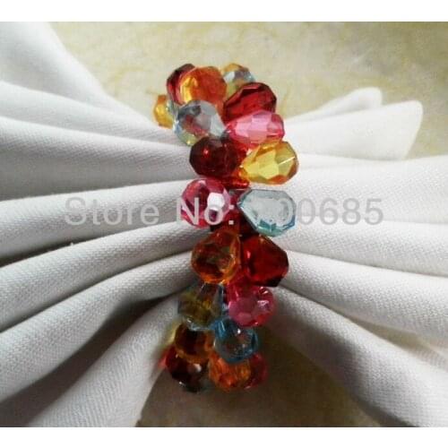 Aliexpress sold beaded wedding napkin ring