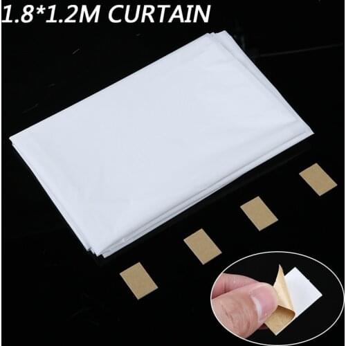 Projector Simple Curtain Screens Fabric Rear Projection Screen for Virtual Window Projector Videos