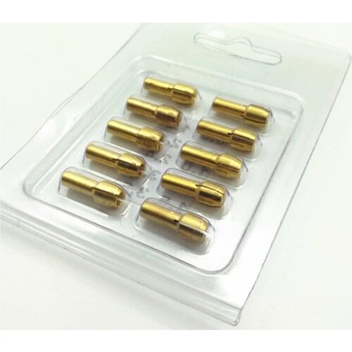 Rotary Drill Lock Nut 10pcs Dremel grinder copper Chuck Reed 0.5 mm -3.2 mm