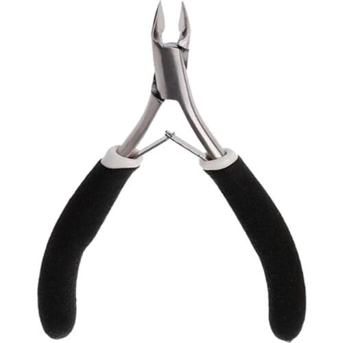 Shellhard 1PC Professional Nail Art Cuticle Clipper Nipper Cutter 2 Colors Stainless Steel Nail Cuticle Nipper Manicure Tool