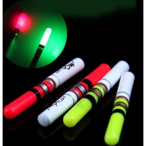 1PCS Fishing Float LED Electric Float Light Fishing Tackle Luminous Float +CR322 Battery LED Float Deep Water Night Fishing Gear