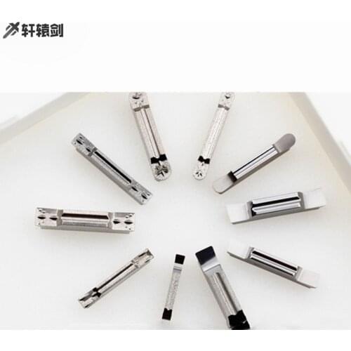 10PCS MGMN150 200 250 G 300 400 500 M MRMN H01 Lathe Cutting Tool Grooving Carbide Insert For Aluminum