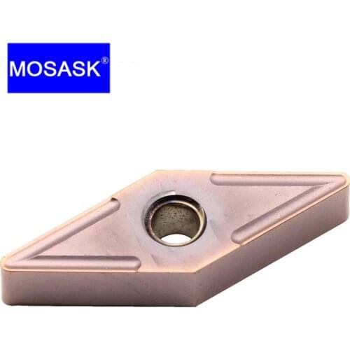 MOSASK VNMG 10pcs VNMG160404 ZM30 Machining Stainless Steel Processing Cemented Tungsten Carbide Inserts