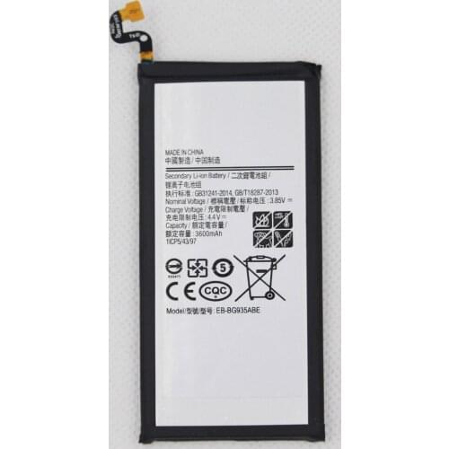 3600mAh EB-BG935ABE Battery For Samsung GALAXY S7 Edge G9350 G935FD SM-G935F Battery Replacement With Tools adhesive