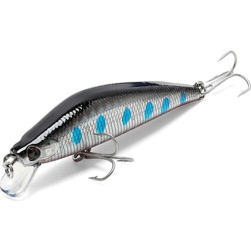 75mm 8g Fishing Lure Minow Parts Crankbait Lure Fishing Making Bait Catfish Sea Duros Wobblers Japan For Trolling Pike 2020 New