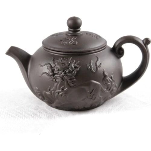 Authentic Yixing Teapot Tea Pot 300ml Big Capacity Purple Clay Tea Set Kettle Kung Fu Teapot Chinese Tea Ceremony