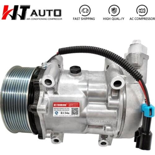 CAR AC Compressor FOR International Navistar 3611894C91 3808548C2 3808548C3 QP4720S 54720QS PTAC54720QS 300-4384QS SANDEN 4347