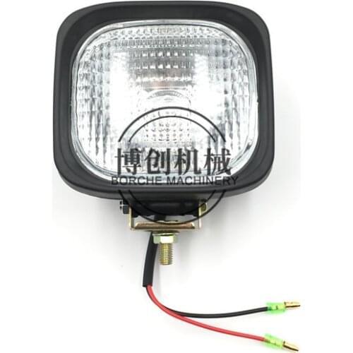 Free shipping for Kubota 30 155 161 163 165 183 185 Cab top light working headlight excavator