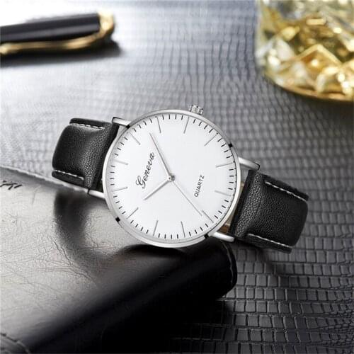 Ladies Leather Quartz Watch Women Fashion Watchband High Quality Casual Waterproof Wristwatch Women Fashion Clock reloj hombre