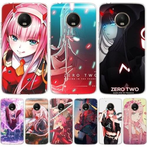 Darling In The Franxx ZERO TWO 002 Phone Case For Motorola Moto G9 G7 G8 G6 G5S E6 E5 Plus Power Play One Action Macro EU Gift C