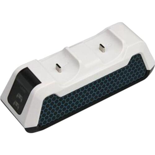 Dual Fast Charger for PS5 Wireless Controller Type-C Charging Base, Suitable for Sony PlayStation5 Gamepad