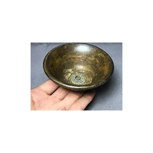 EASTCODE Blue Dragon White Tiger Suzaku Basalt Four Holy Bowls Pure Copper Eight Diagrams Bowl Fragrant Bowl
