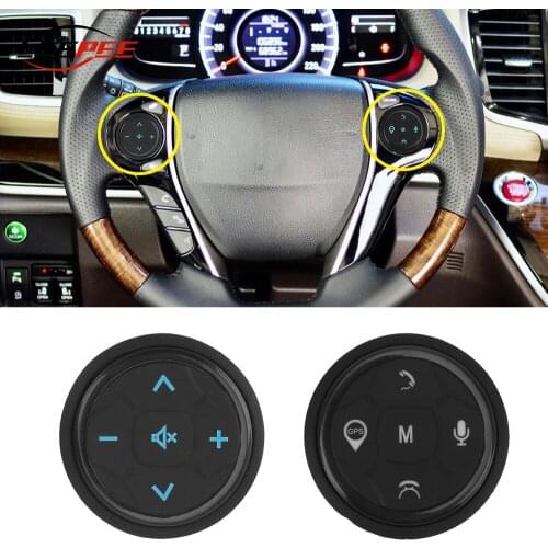 LEEPEE Wireless Steering Wheel Controller Buttons For Multimedia Music GPS Navigation Radio Car Accessories Universal