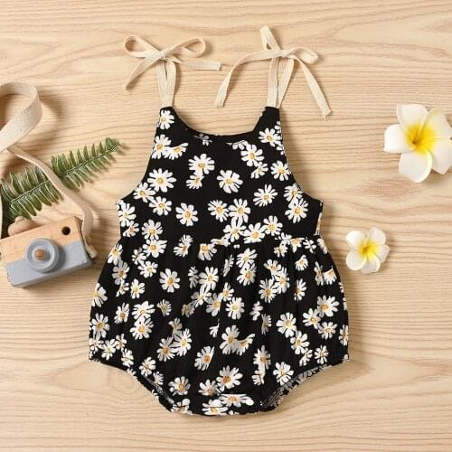 Summer sleeveless black sunflower baby young childrens brief paragraph climb clothes children condole belt clothes