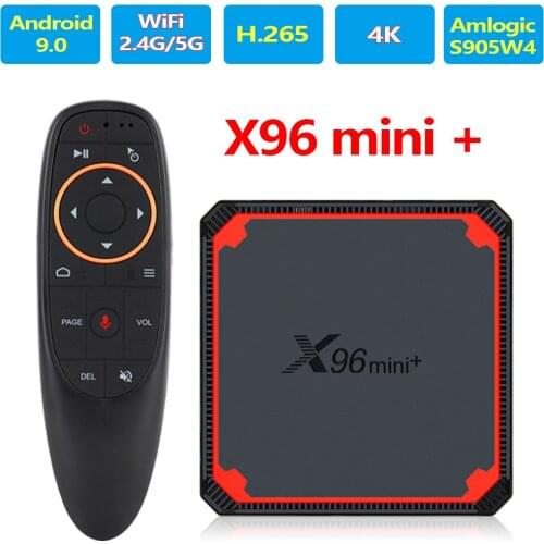 2021 New X96 Mini Plus Media Player S905W4 Android 9.0 H.265 HEVC 2.G/5G 100M LAN 802.11AC Set Top Box i8 Keyboard