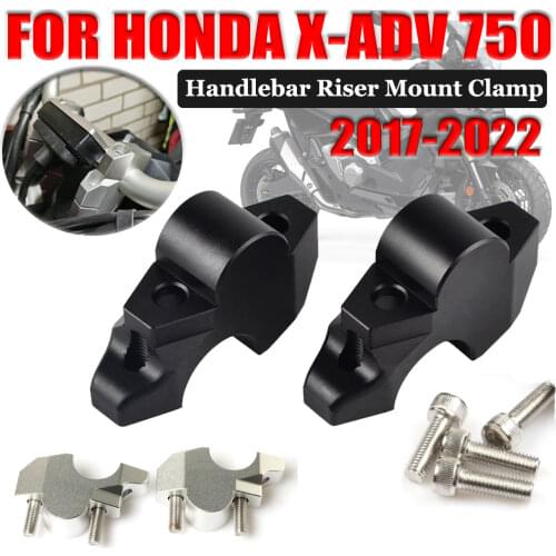 Motorcycle Handlebar Riser Up Backs Moves Bracket Kit Handle Bar Riser Mount Clamp For Honda X-ADV XADV 750 2017 2018 2019
