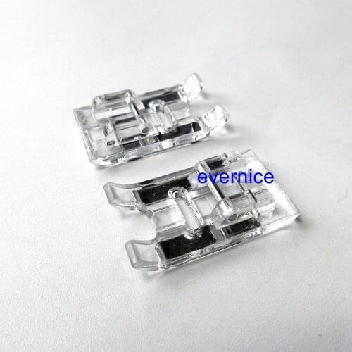 2 Pcs Satin Stitch Snap-On Presser Foot For Juki Brother SingerJanome Babylock