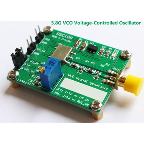 RF Microwave VCO voltage controlled oscillator 5.8G