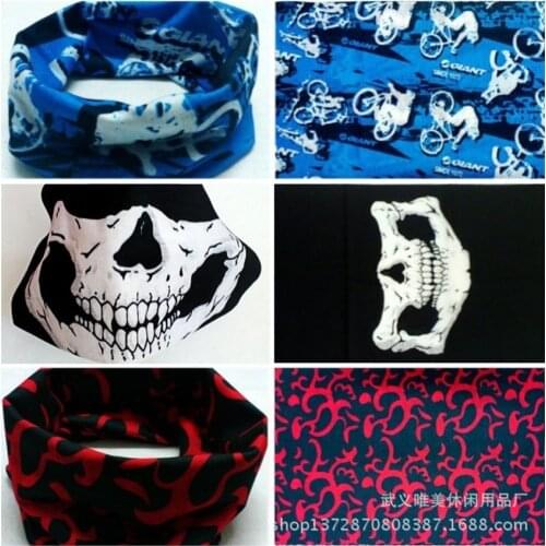 Cycling mask bandana bike magic women men headband head scarf women female set neckerchief kerchief cheap neck scarves headwear