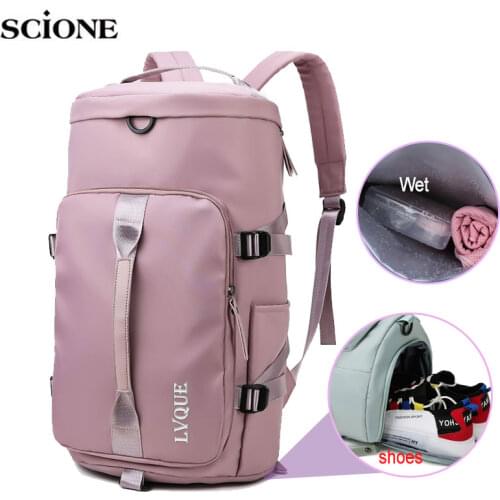 School Backpack Gym Travel Bag Dry Wet for Women Men Camping Outdoor Shoulder Bags Fitness Training Swimming Bag Daily XA260A
