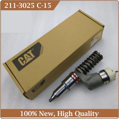 Diesel Engine Fuel Injector 211-3025 for Caterpillar 3406E 3456 C-15 C-16 Fuel Injector 2113025 211-3025