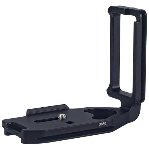 D850 Vertical Quick Release L Plate/Bracket Holder hand Grip for Nikon D850 camera Arca-swiss RRS Compatible