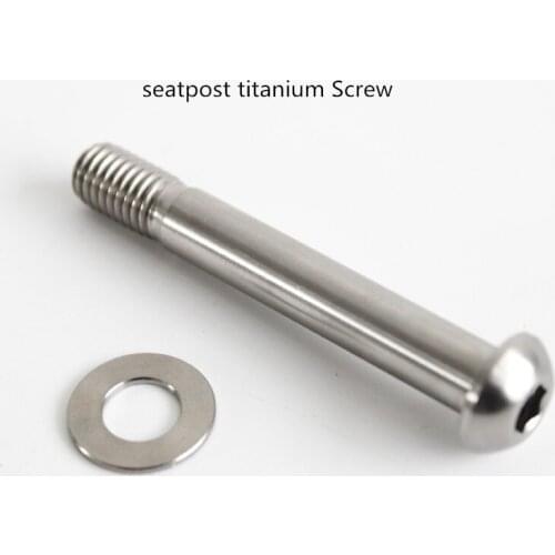 Seatpost screw titanium for brompton folding bike 12g lightweight