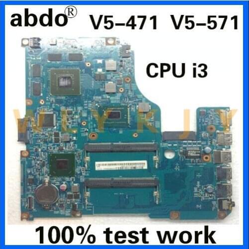11309-2 48.4TU05.21 for ACER V5-471G V5-471P V5-571G V5-571P notebook motherboard CPU i3 GT620M DDR3 100% test work