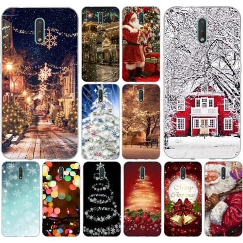 287FG christmas lights gift Soft Silicone Tpu Cover phone Case for Nokia 2.1 2.3 3 3.1 4.2 5 5.1 Plus 7.2 6 8