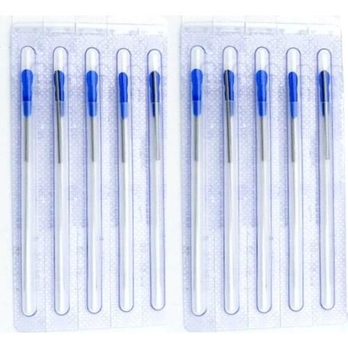 5 boxes 100 pcs huanqiu Disposable Sterile Acupuncture Needles one needle one Tube 0.18/0.20/0.25/0.30/0.35mm
