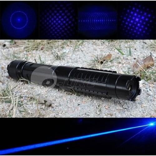 5 in 1 Blue Sky star 2W blue laser torch/focusable/hunting/outdoor blue laser torch