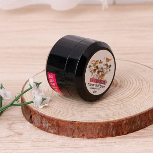 8ml Clear Nail Art Glue UV Gel Rhinestone Manicure Sticking Adhesive DIY Tips