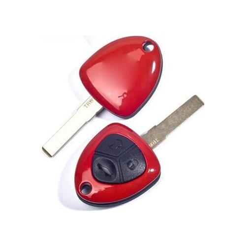 3 Buttons Replacement Remote Key Shell Case For Ferrari 458 599 612 GT FOB Key Cover