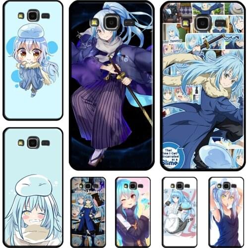 Anime Rimuru Tempest Phone Case For Samsung Galaxy J8 A9 A7 2018 A8 A6 J6 J4 Plus J1 J3 J5 J7 A3 A5 2016 2017