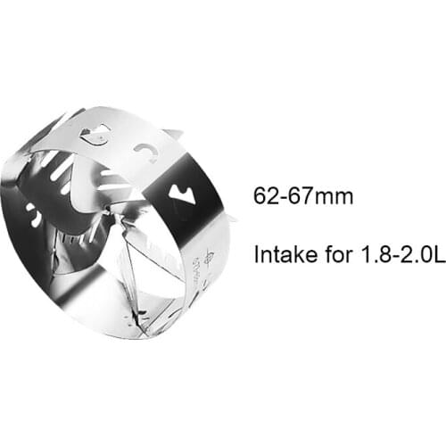 For 2.0-1.8L Intake Displacement 62-67 MM Mechanical Turbocharger Fuel Saver Intake Modified Accelerator