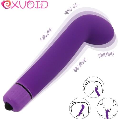 EXVOID Dildo Anal Vibrator Sex Toys for Women G-spot Massager Clitoris Anal Prostate Stimulate Strong Vibration Silicone