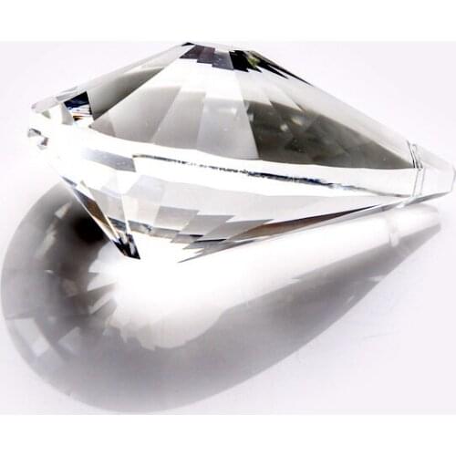 Hot!15pcs/lot 50mm Chandelier Crystal Clear Ornament Crystal Prism Part AAA-Top Quality Crystal Pendant Chandelier Crystal