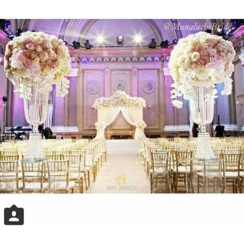 Crystal Wedding Flower Vase