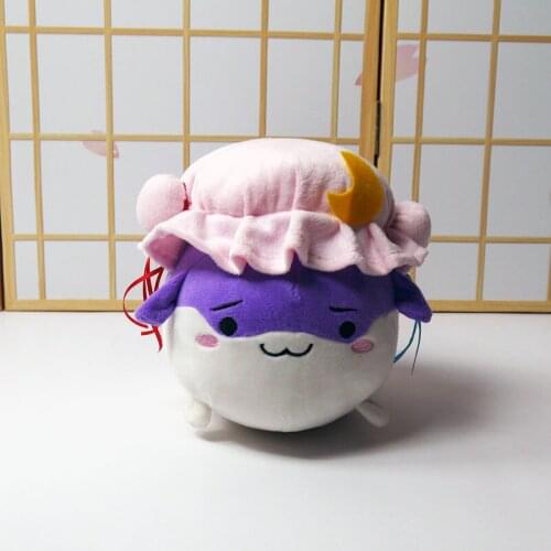 TouHou Project Cos doll spherical doll Patchouli Knowledge soft pillow plush toy Stuffed Doll Birthday Present For Child