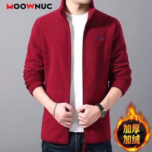 Moownuc Mens Fleece Jackets