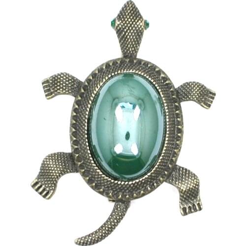 Turtles Brooches Rhinestone Women Men Animal pin Party Causal Brooch Pins Accessories Jewelry Gifts