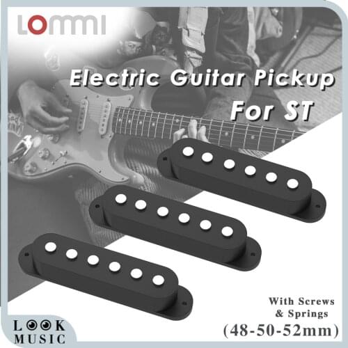 NEW ST Style Guitar DIY Pickup Single Coil Pickup Electric Guitar Pickup Black Guitar Parts SSS N M B Guitar Pickup SET KIT-BL