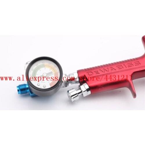 New Scratch HVLP Spray Gun Air Regulator Gauge Spray Gun Regulator Air Line Control Compressor Pressure Gauge Relief