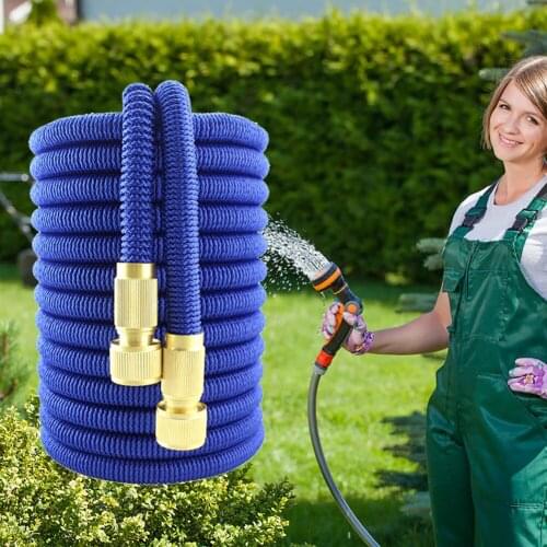 Practical Expandable Car Wash Telescopic Magic Flexible Hoses Pipe Multi-functional Durable Classic Garden Watering Hose