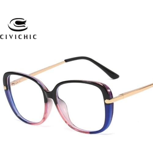 Chic TR90 Myopia Eyeglasses Frame Retro Cat Eye Gafas Luz Azul Computer Gaming Glasses for Men Women UV400 Blu-ray Eyewear COG73