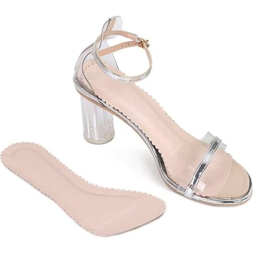 High Heel Shoes Insoles Sandals Self-adhesive Breathable Sweat-absorbent Non-slip Anti-wear Shock Absorbing Insoles Shoe Pad