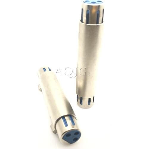 3-Pin XLR Female to Female Audio Microphone Mic Adapter Connector xlr female to xlr female connectors
