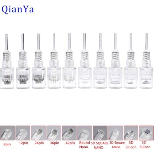 5/10/50/100pcs 8mm Screw Port Tattoo Cartridges Microneedling Needles Microneedle Tip For MTS Derma Micro Nano Needles