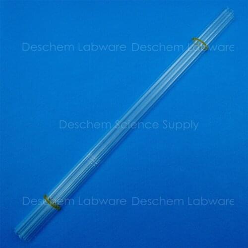 5PCS 500mm,Quartz Glass Tube,OD=12mm,Thcik=2.0mm,Made Form Fused Silica